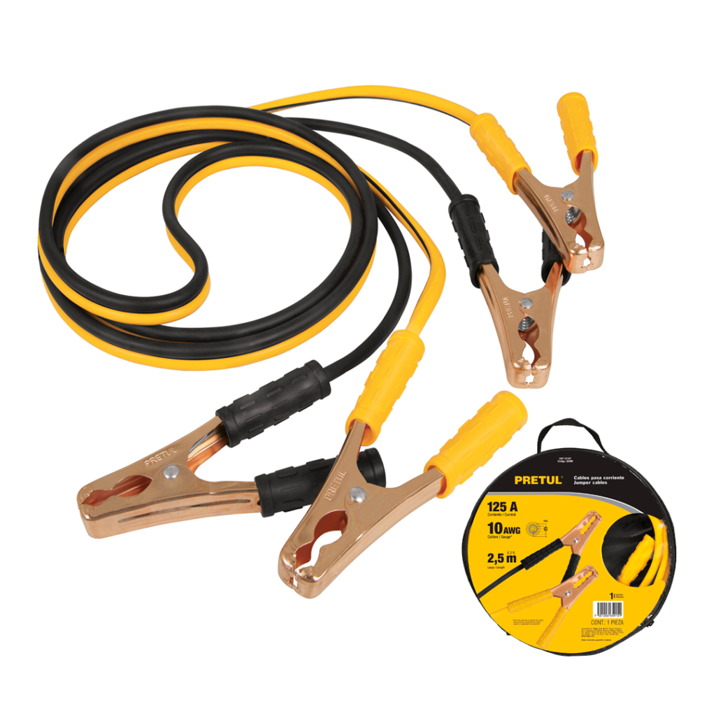 Cables Pasa Corriente ó Para Iniciar Bateria Pretul -22807-