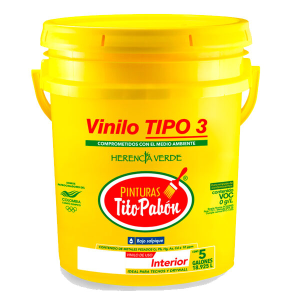 Vinilo Tipo 3 Cuñete Blanco Tito Pabon 46386