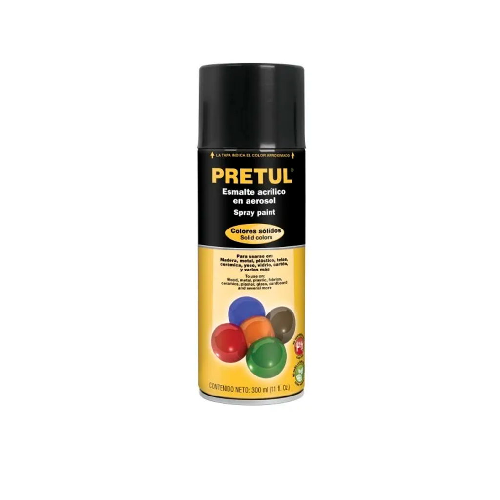 Aerosol Negro Brillante 400ml 48183