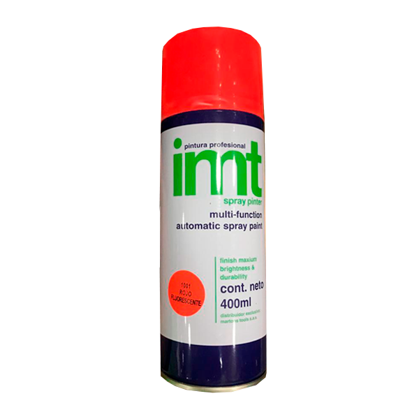 Aerosol Fluorescente Rojo 400ml 48197