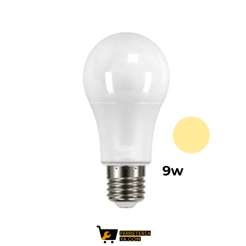 Bombillo Led E27 Ahorrador Calido (Amarillo) 46210