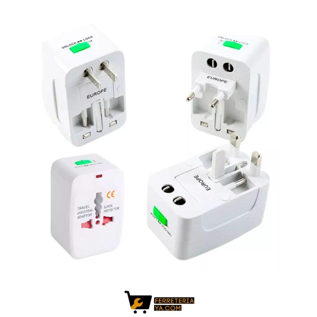 Adaptador Corriente Universal Viajero Internacional - 48723