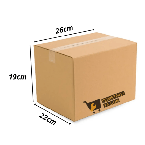 Caja Cartón Para Empacar ó Embalaje 26cm   19cm   22cm 49717
