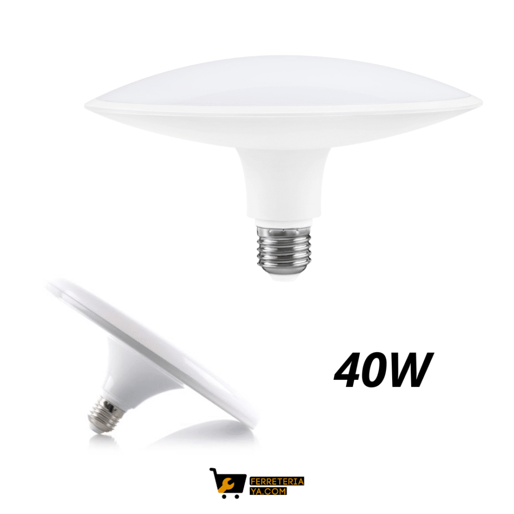 Bombillo Led UFO E27 40W 6500K Blanco (50134)