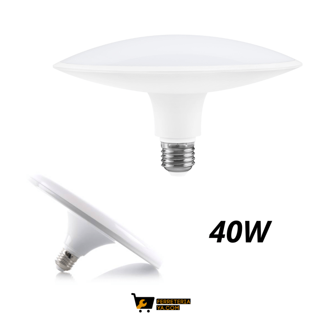 Bombillo Led UFO E27 40W 6500K Blanco (50134)