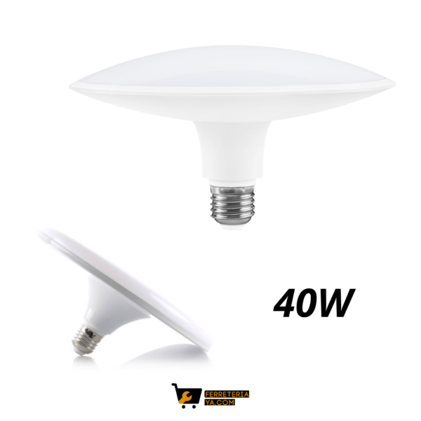 Bombillo Led UFO E27 40W 6500K Blanco (50134)