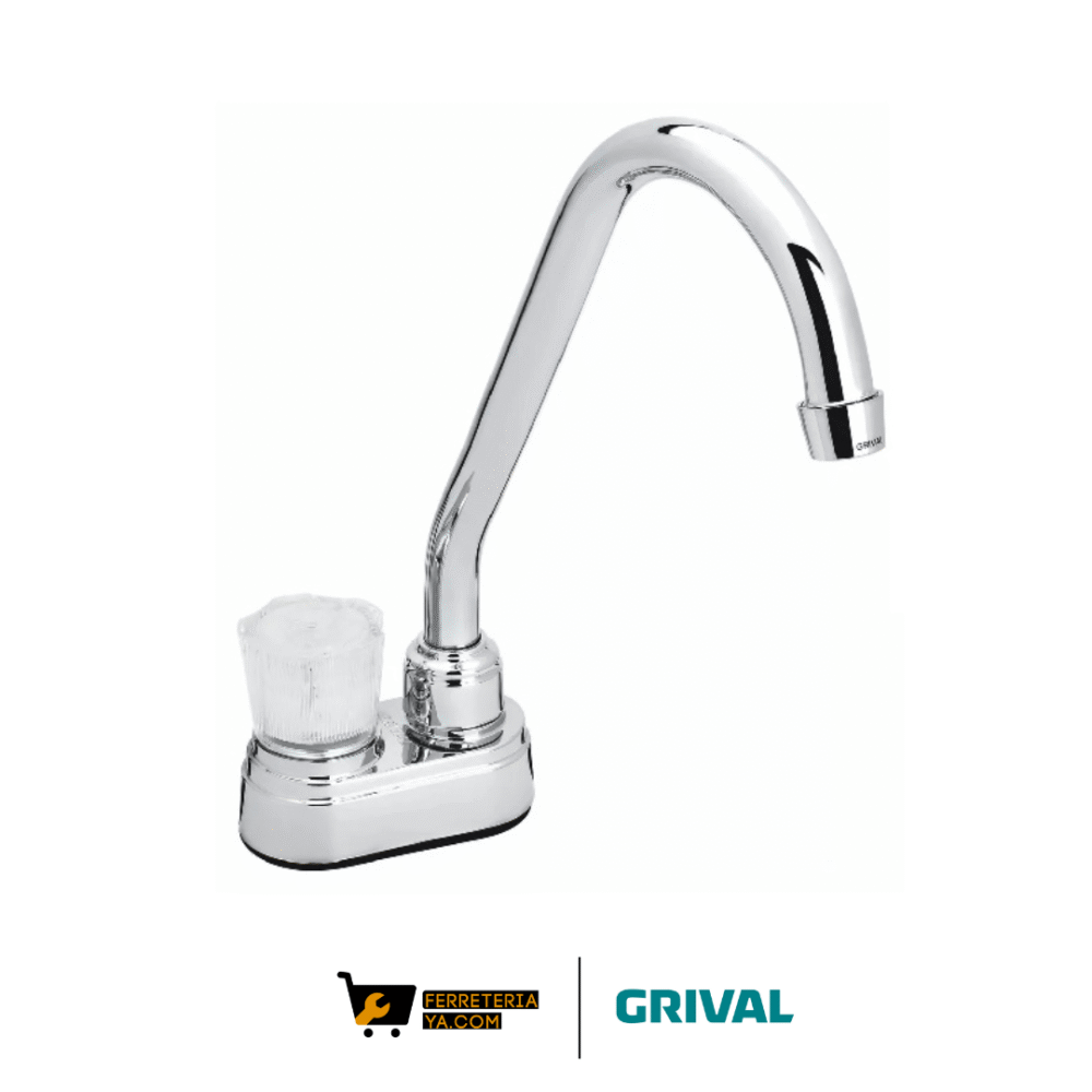 Mezclador Lavaplatos Pomo Sencillo Grival Briza (48543)