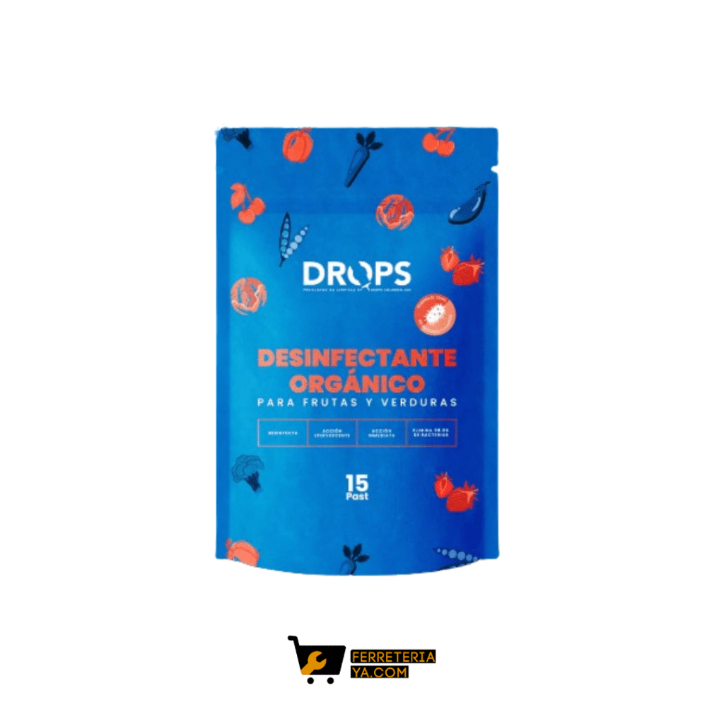 Desinfectante De Frutas y Verduras Drops (50205)