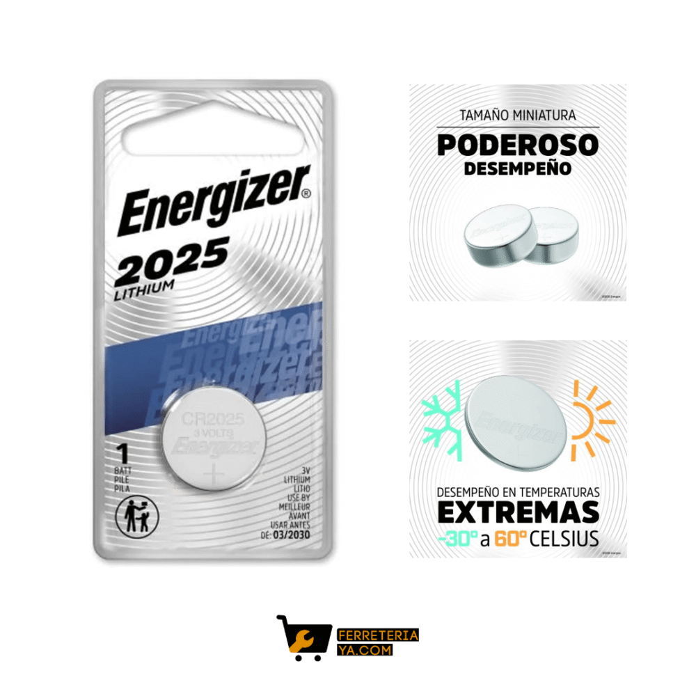 Pila ó Bateria 2025 Energizer (47932)