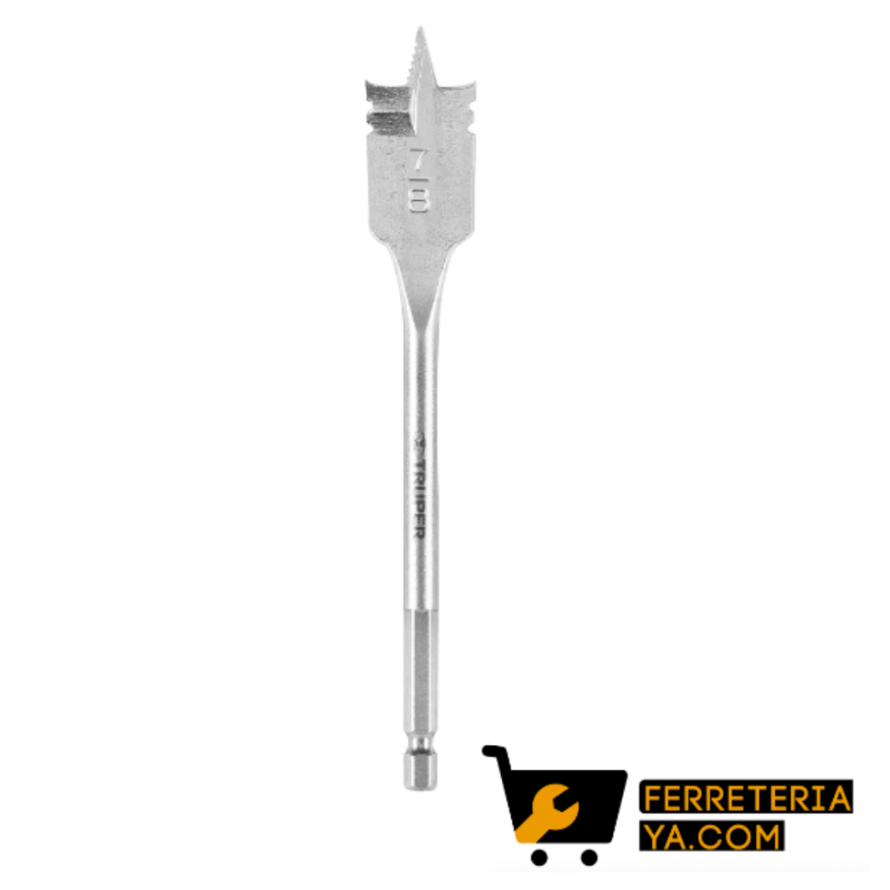 Broca plana de manita 7/8" para madera 11381