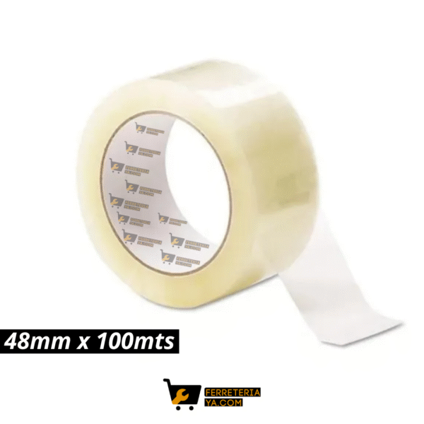 Cinta Embalaje Transparente 100 Mts 46255