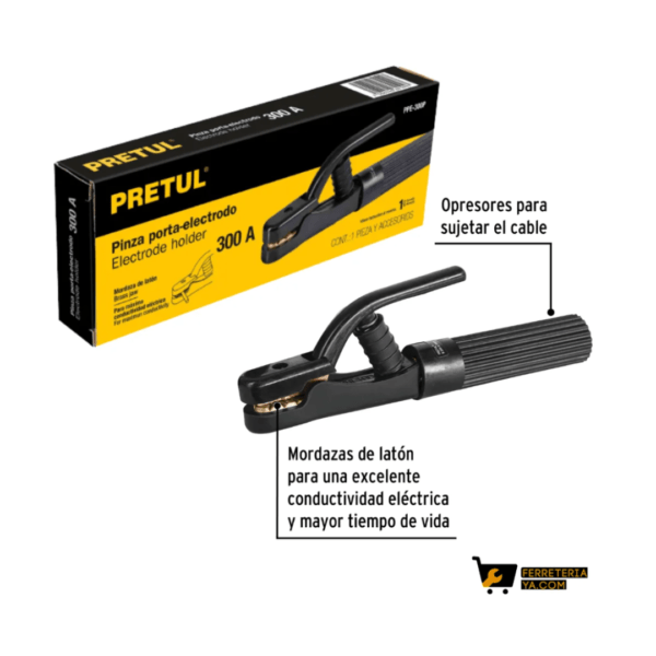 Pinza Porta Electrodo De 300 A, Pretul  24232