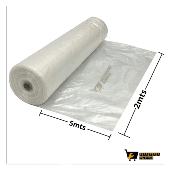 Plastico Transparente 2Mts x 5Mts 49868
