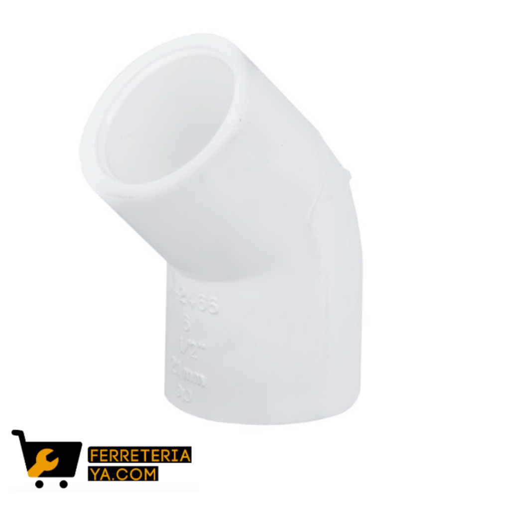 SemiCodo PVC 1"1/2 20085
