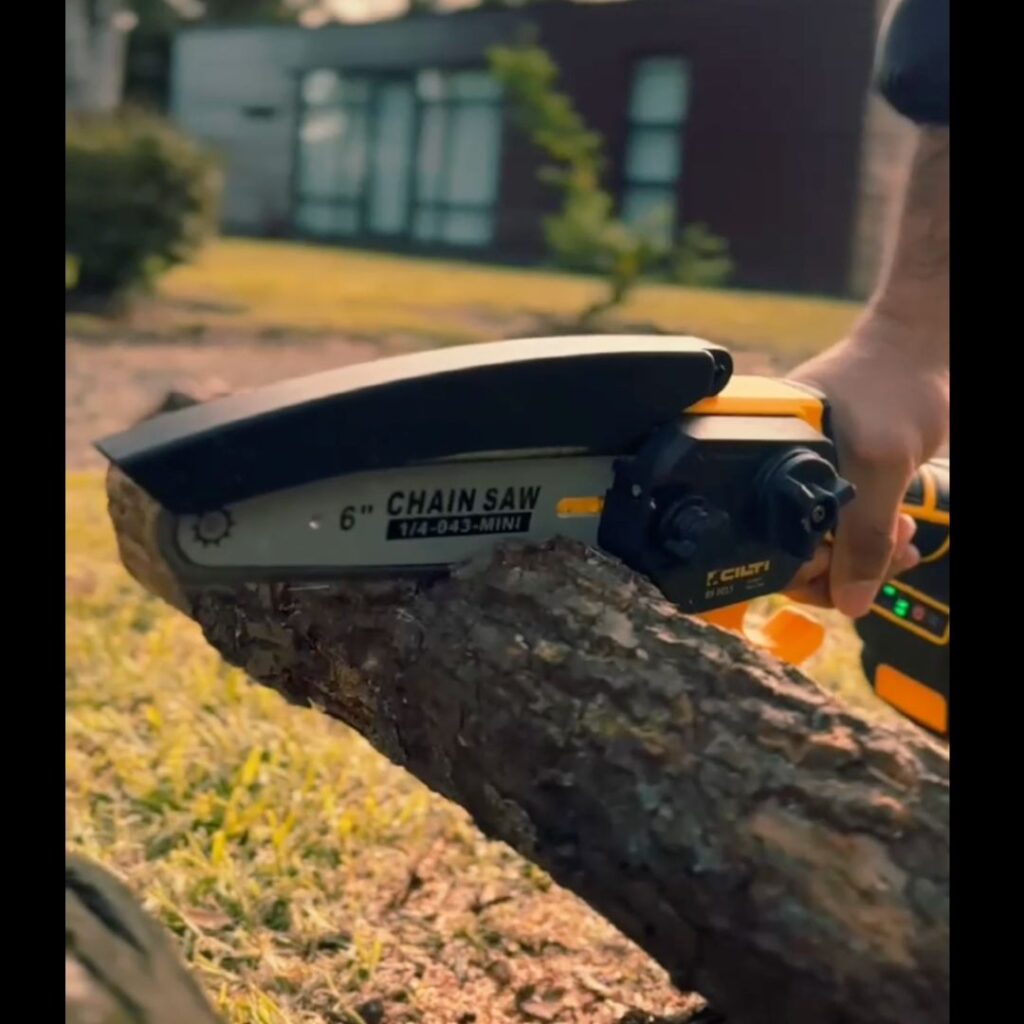Motosierra de Cadena 6″ Inalámbrica Cilti BS8015 - Imagen 2