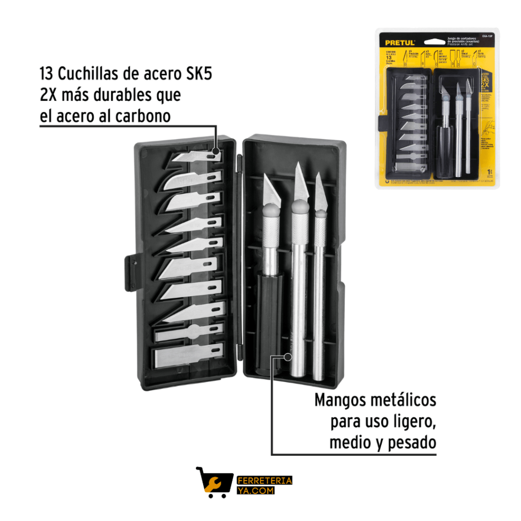 Juego de Bisturi con Estuche Pretul - 22409