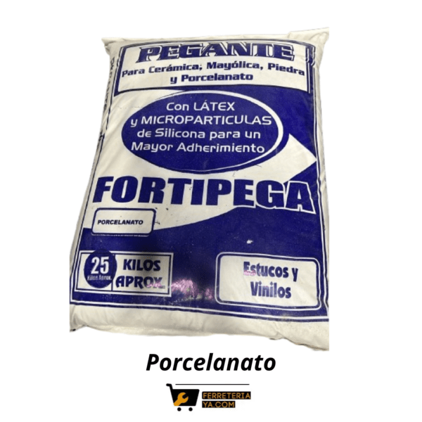 Pegacor Fortipega Porcelanato Blanco x 25K (Retiro solo en Tienda) 50329