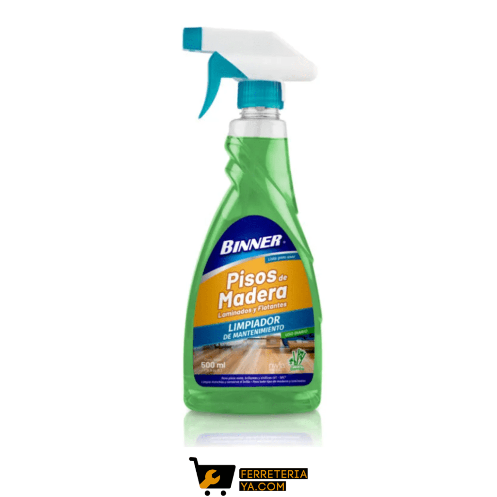 Limpiador de Mantenimiento Pisos de Madera 500ml Binner (50423)
