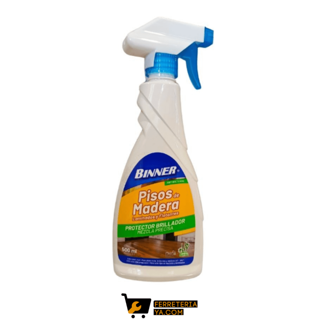 Protector Brillador Pisos de Madera 500ml Binner (50424)