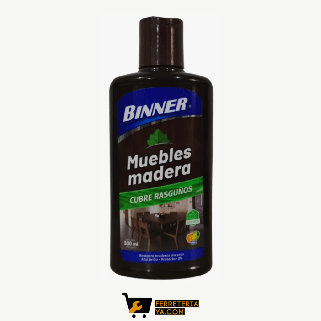 Cubre Rasguños Muebles de Madera 300ml Binner (50431)