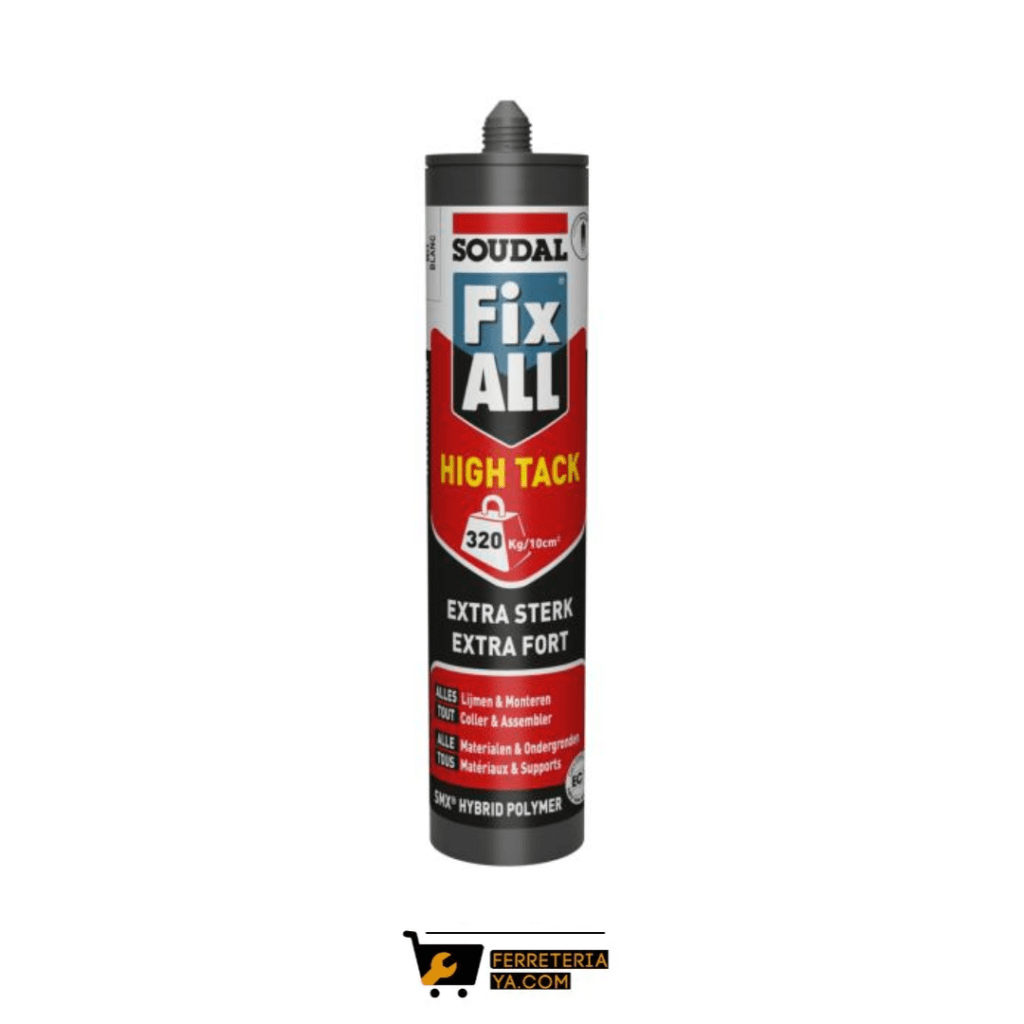 Fix All High Tack Blanco 290ml Soudal 50202