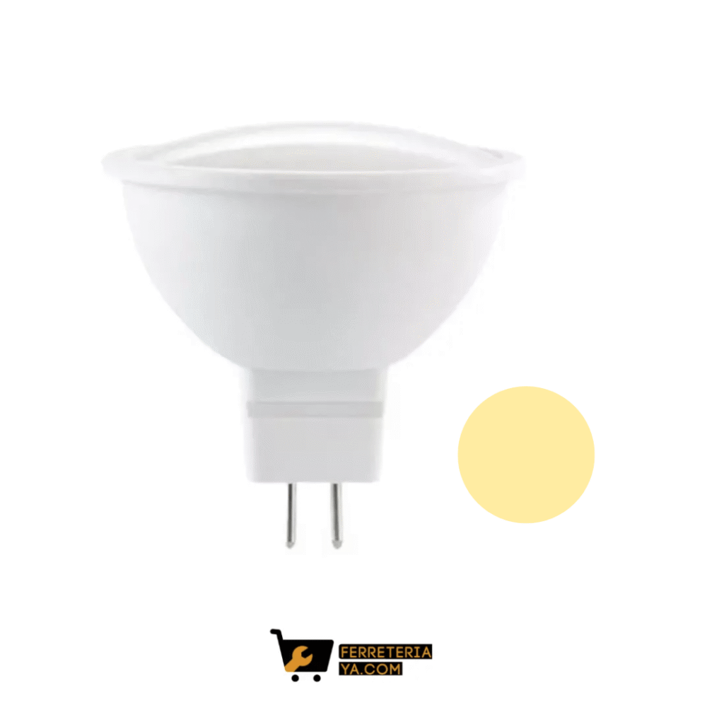 Bombillo Led Luz Calida Bipin (48068)