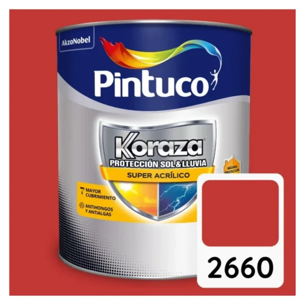 Koraza Rojo Ref. 2660 Galon (50438)