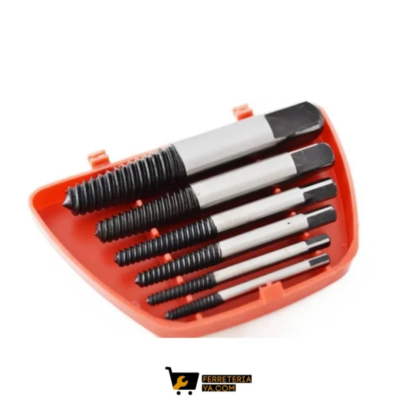 Extractor De Tornillos Kit X 6 Unidades (50403)