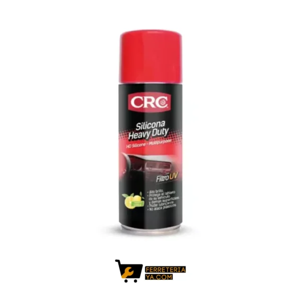 Silicona Brillante En Aerosol Crc Heavy Duty 235ml (50432)