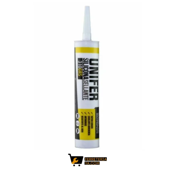 Silicona Tubo Blanca Antihongos 280g Multimarca (46152)