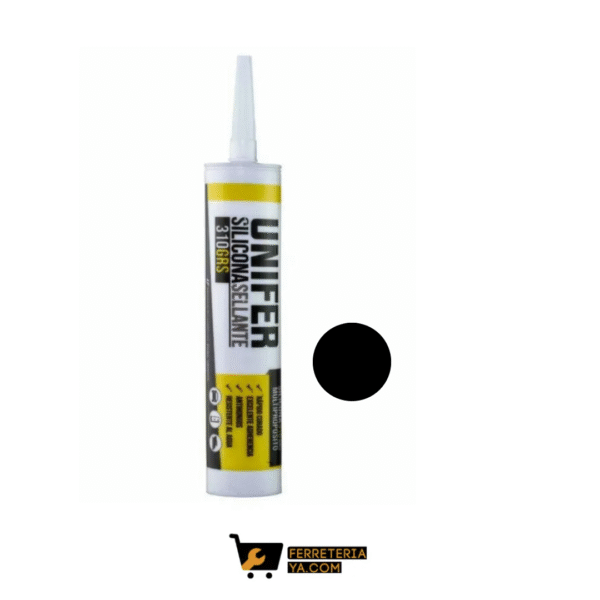 Silicona Tubo Negra Antihongos 280g Multimarca (46258)