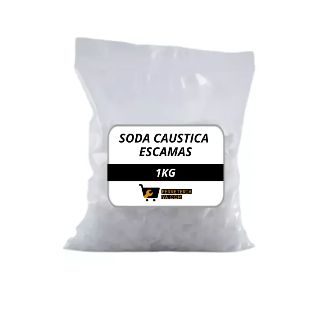 Soda Caustica En Escamas Bolsa 1kg (50447