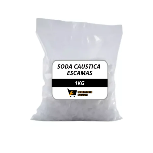 Soda Caustica En Escamas Bolsa 1kg (50447