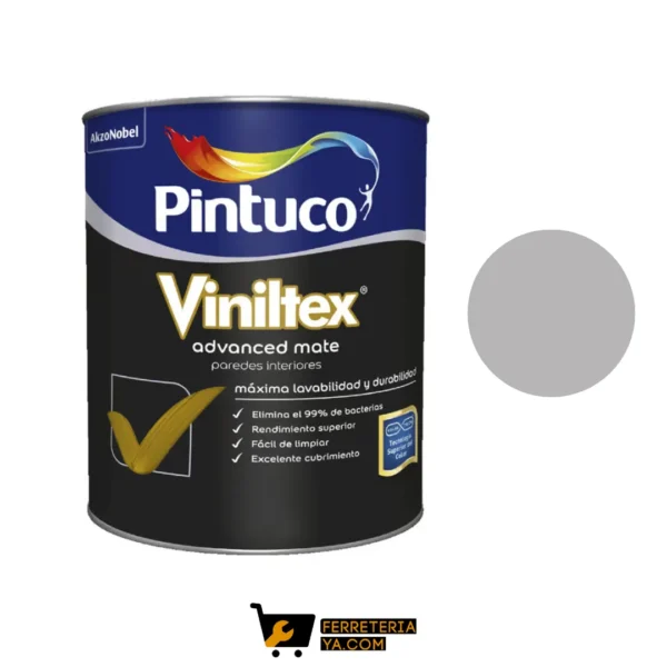 Viniltex Gris Niebla Espesa Base Deep Ne231 (50440)