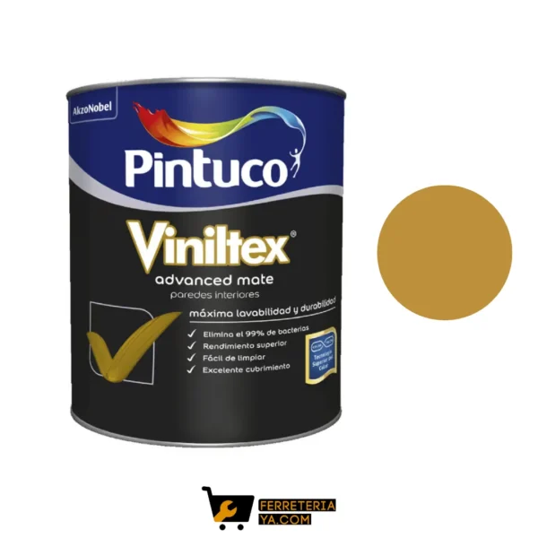 Viniltex Ocre Base Accent 1526 Galón (50439)
