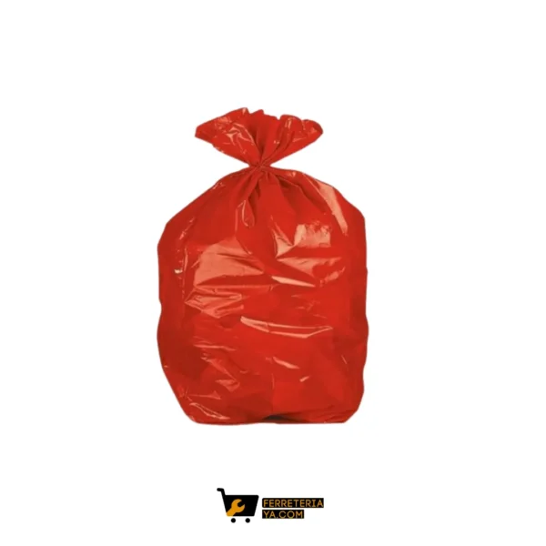 Bolsa De Basura Roja 65cm X 90cm (49902)
