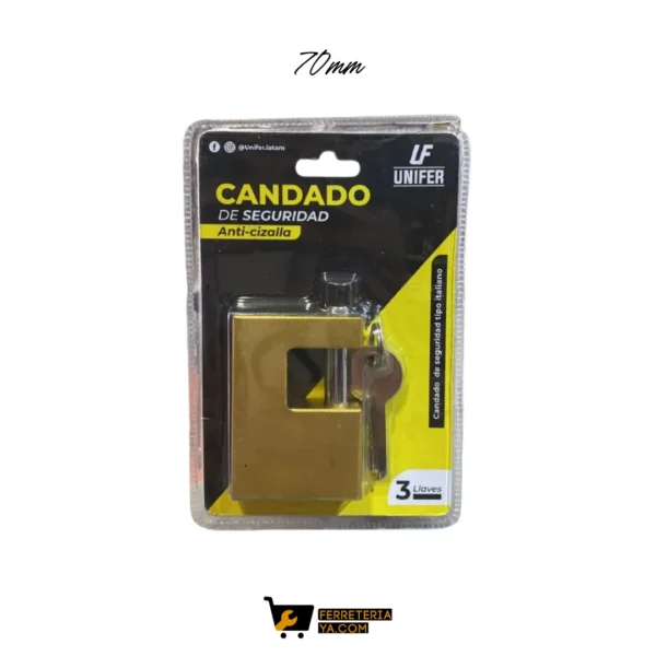Candado Anticizalla 70mm (50159)