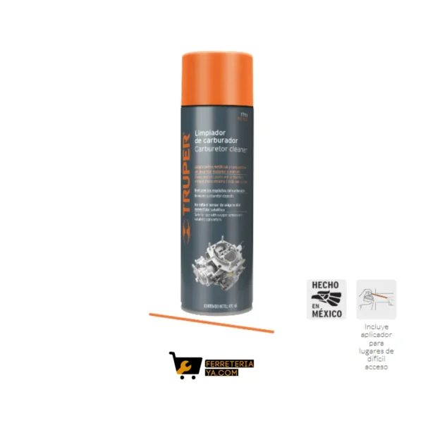 Limpiador De Carburador, 470ml (16oz), Truper - (17111)