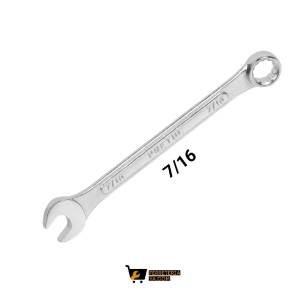 Llave Mixta Combinada 7/16 Pretul - 21883