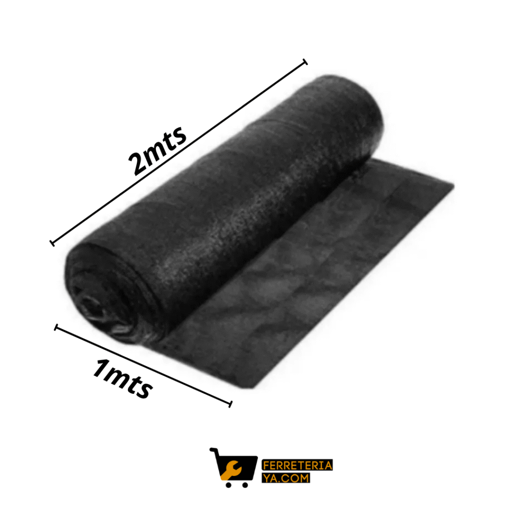 Polisombra Negra 2mts X 1mts (50110)