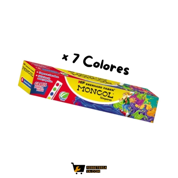 Temperas De Colores Set X 7 (50126)