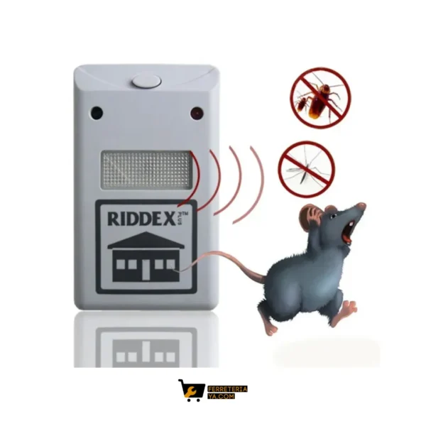 Repelente de plagas electronico para Ratones, Cucarachas Etc... (50410)
