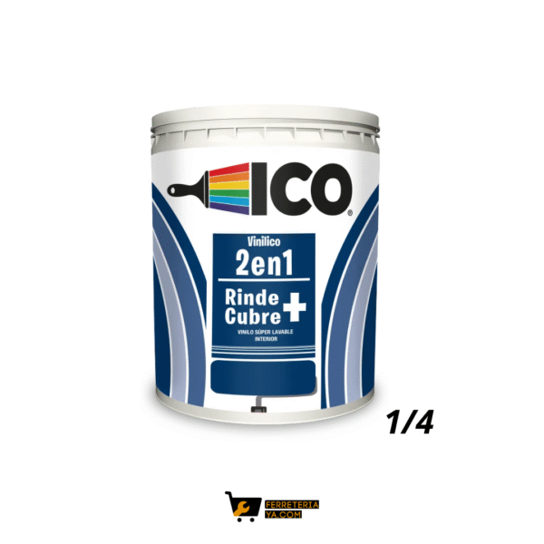 Vinilo Tipo 1 Blanco Ico 1/4 de Pintuco (48563)