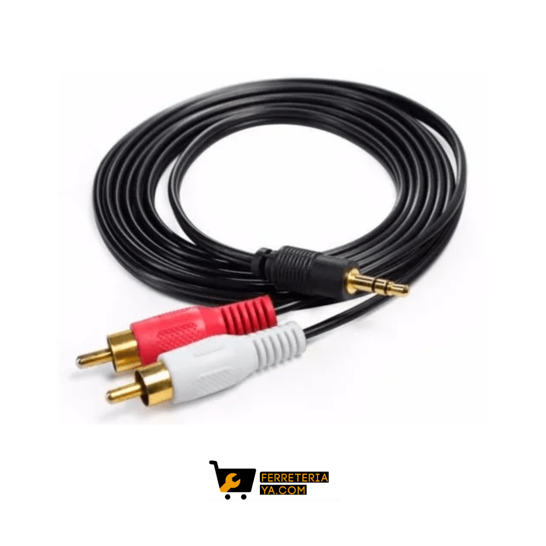Cable de Audio RCA de 2 a 1 de 3 metros (48592)
