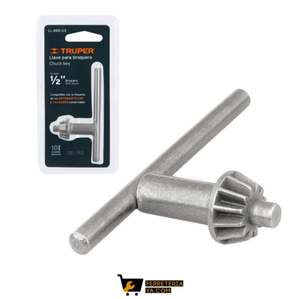 Llave Para Mandril 1/2 Truper 16560