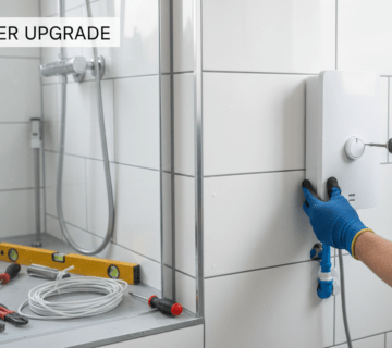 Cómo instalar una ducha eléctrica