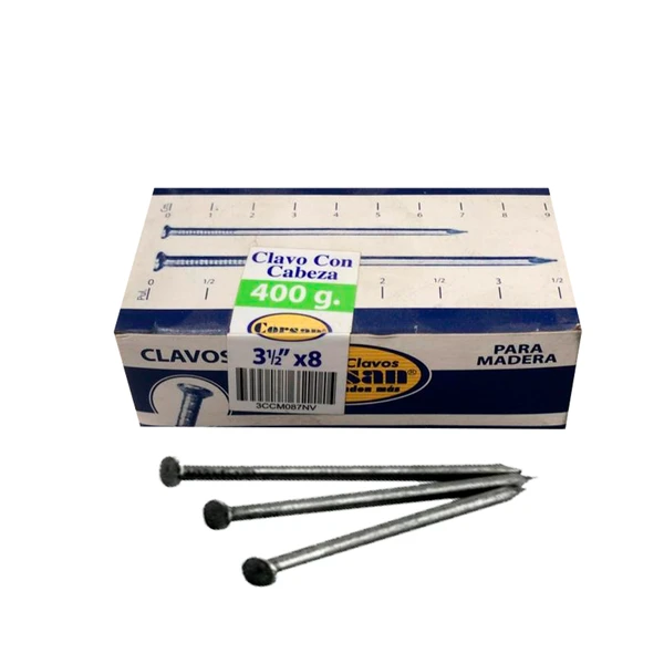 Puntilla 3 1/2X8 Caja 400g