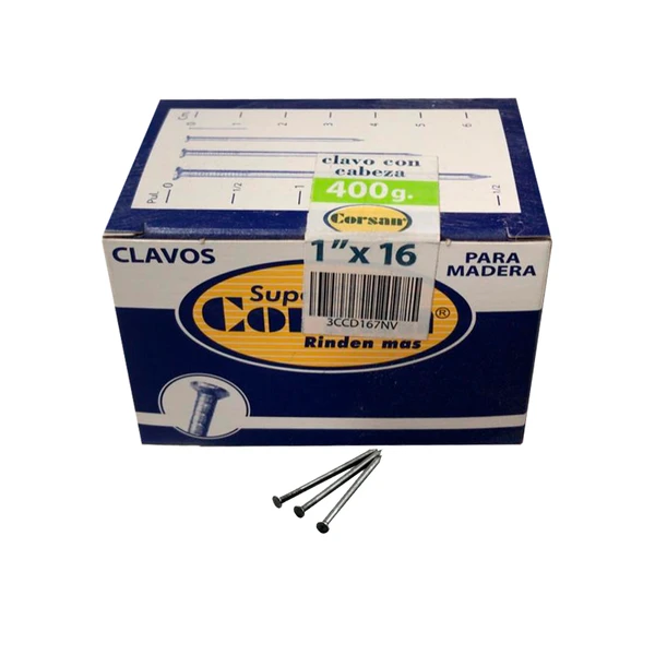 Puntilla 1X16 Caja 400g