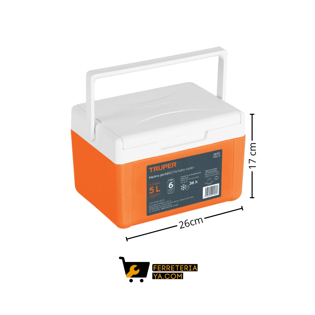 Hielera de 5 L TRUPER 68001