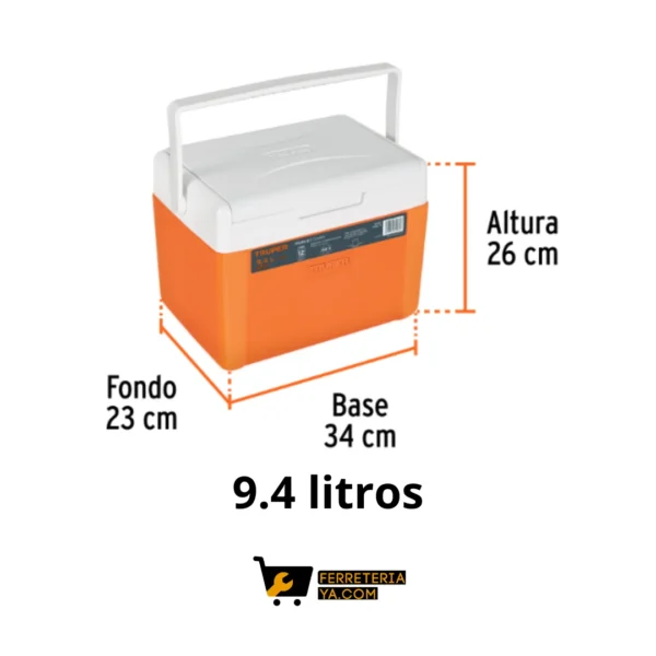 Hielera de 9 4 L TRUPER 62121